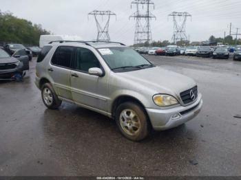  Salvage Mercedes-Benz M-Class