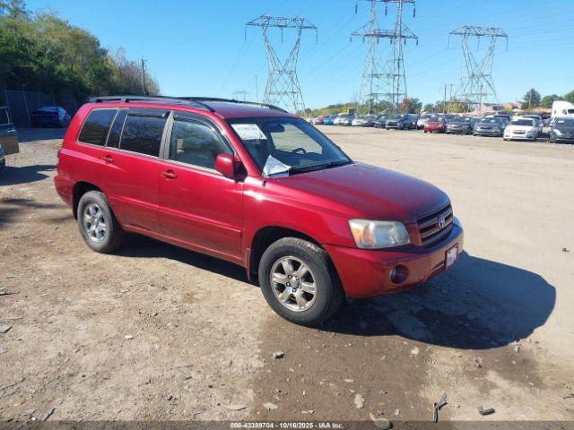  Salvage Toyota Highlander