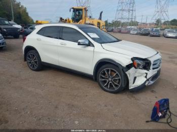  Salvage Mercedes-Benz GLA