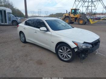  Salvage INFINITI Q50