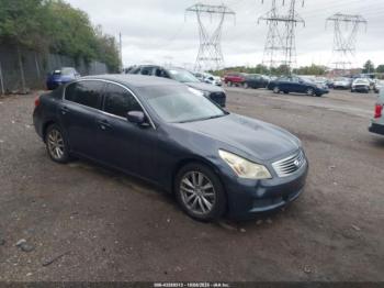  Salvage INFINITI G37x