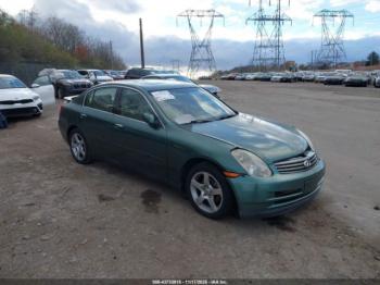  Salvage INFINITI G35