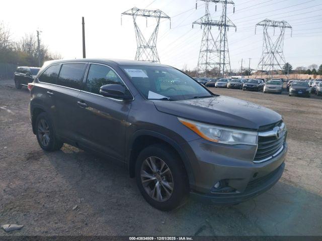  Salvage Toyota Highlander