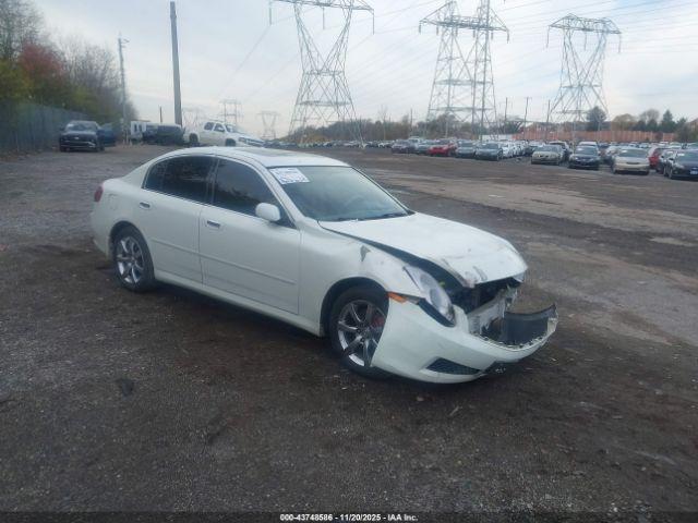  Salvage INFINITI G35x