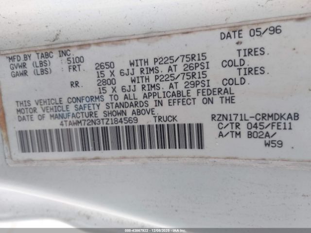 Toyota Tacoma Xtracab Image 12