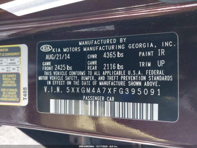 Kia Optima Lx Image 6