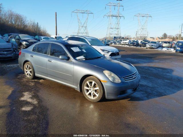  Salvage INFINITI G35x