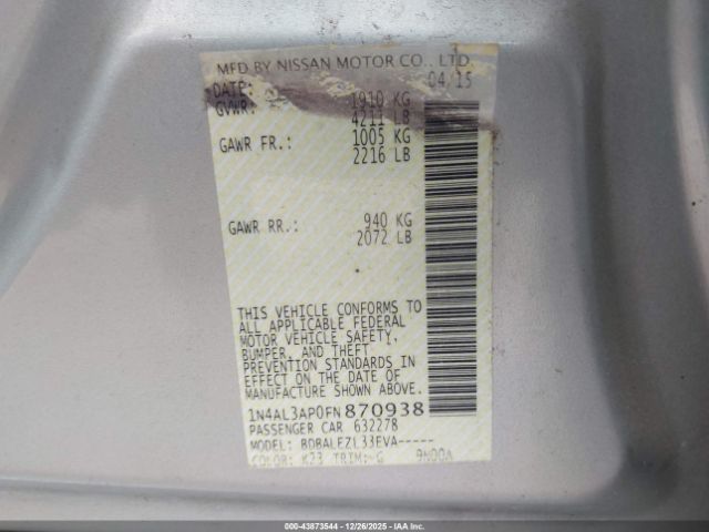 Nissan Altima Image 7