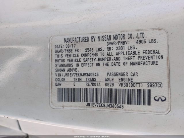 INFINITI Q60 3.0t Luxe Image 7