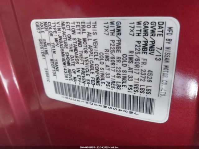 Nissan Rogue Sv Image 9