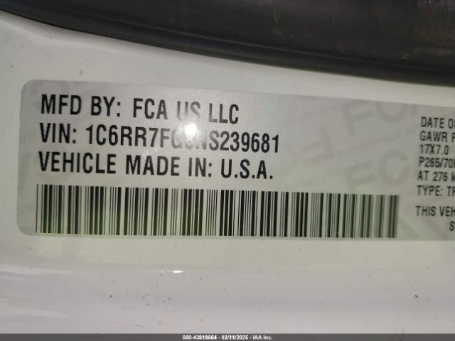 Ram 1500 Tradesman  4x4 6'4 Box Image 9