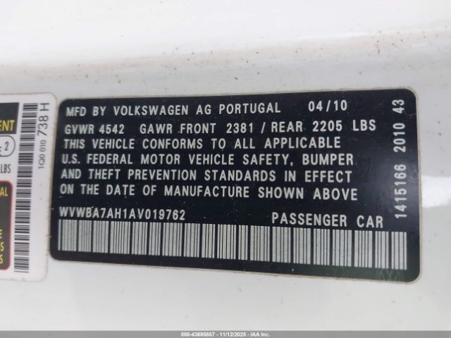 Volkswagen Eos Komfort Image 2