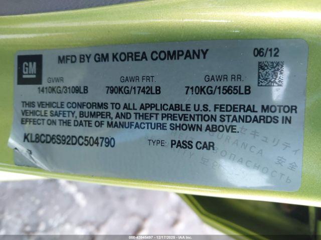 Chevrolet Spark 1lt Auto Image 7