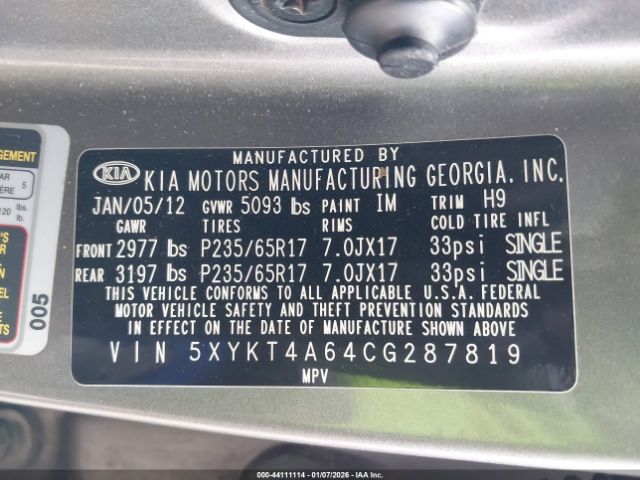 Kia Sorento Lx Image 13