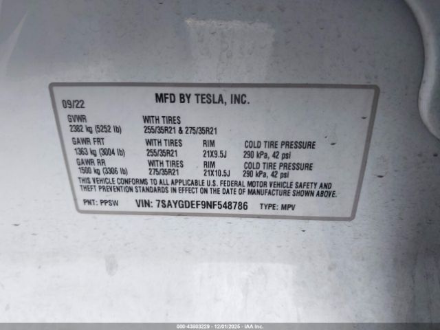 Tesla Model Y Performance Dual Motor All-wheel Drive Image 7