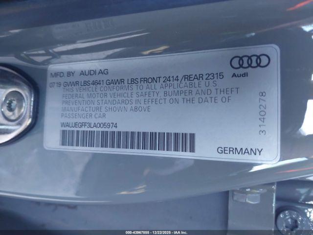 Audi A3 Premium Plus 45 Tfsi S Line Quattro S Tronic Image 2