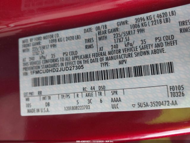 Ford Escape Sel Image 16