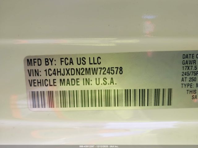 Jeep Wrangler Sport S 4x4 Image 5