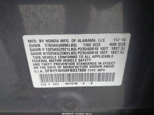 Honda Pilot Ex-l Image 2