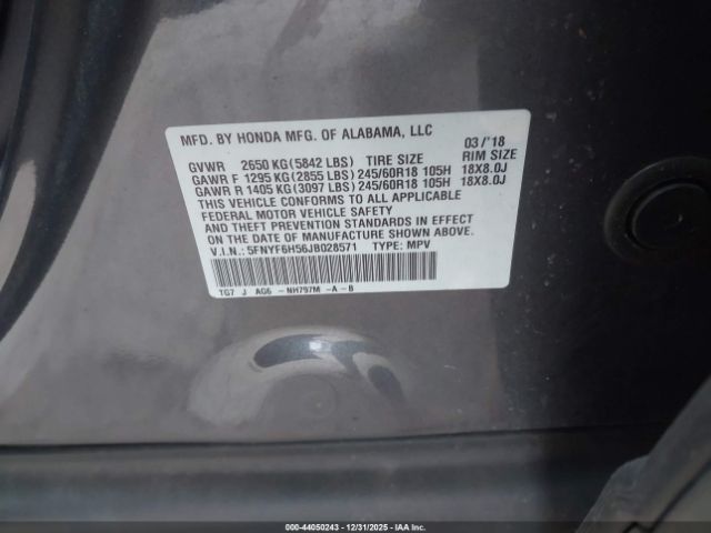 Honda Pilot Ex-l Image 3